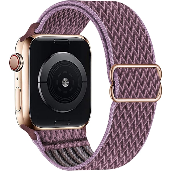 Elastisk Solo Loop-reim kompatibel med Apple Watch-reimer 21 38mm/40mm/41mm
