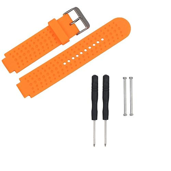 Garmin Forerunner 620 yksiväriselle rannehihnalle Orange