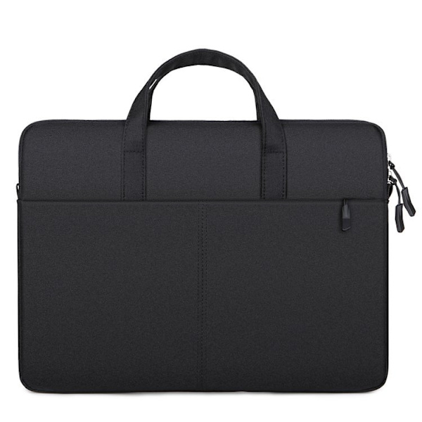 Laptopväskor 15,6 tum Bärbara Vattentäta Datorväskor, svart