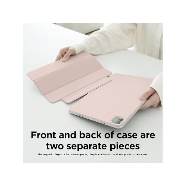Magnetisk Folio Cover til iPad 10. generation 10,9 tommer, Blå Kompatibel med Apple Pencil