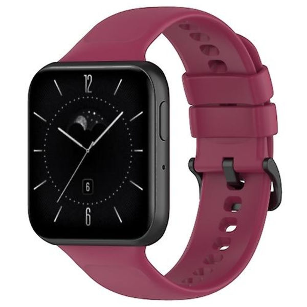 Oppo Watch 3 Pro Solid Color -pehmeä watch Wine Red