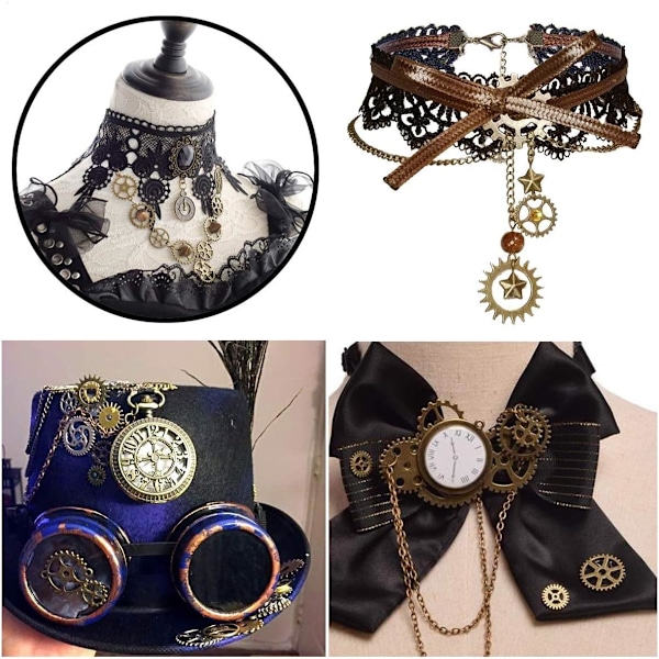 100 gram kugghjul och växel - Steampunk hantverkstillbehör