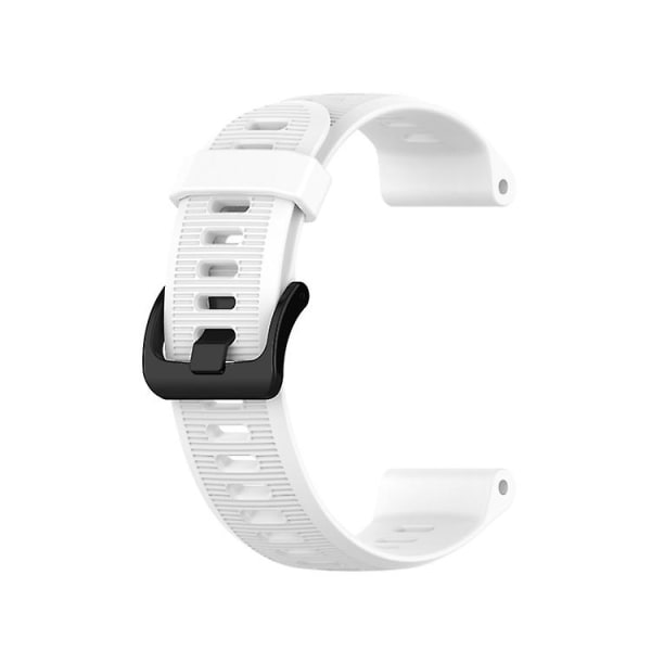 For Garmin Forerunner945 / Fenix5 Plus / Approach S60 Monokrom silikonklokkerem White