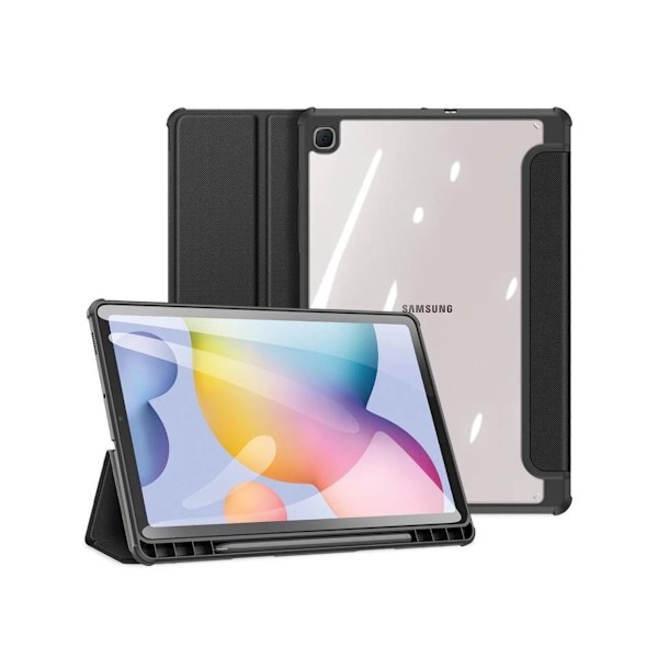 Crystal Folio Cover til Samsung Galaxy Tab S9 Fe 11.0 Sort