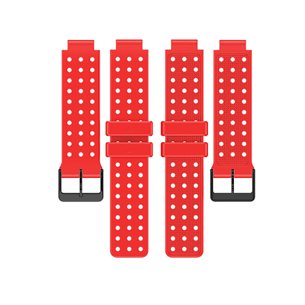 Hihna Garmin Approach S20 -monokromikellolle, Garmin Approach S20 -silikonikorvausmuotiranneke Garmin 1:lle red