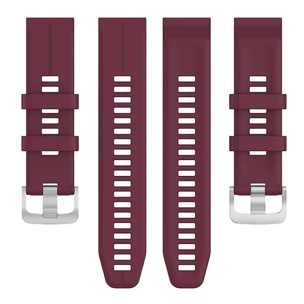 För Garmin Forerunner 935 22mm enfärgad watch Burgundy