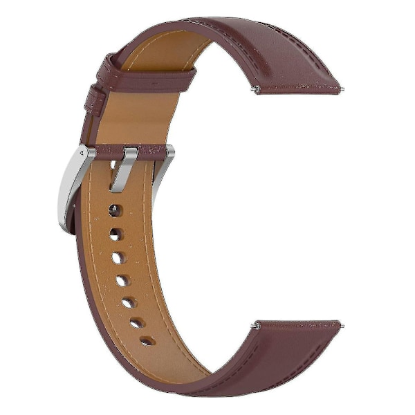 Klockarmband för Samsung Galaxy Watch3 45mm/Huawei Watch GT 3/Honor Watch GS3/Garmin/Xiaomi Mi Watch Dark brown Style E