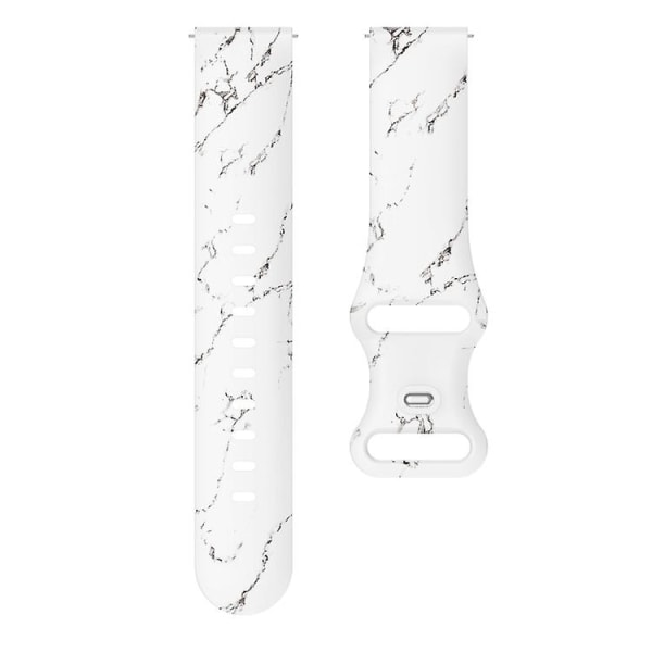 For Fitbit Versa Printing Butterfly Buckle Silicone Watch Band Mable