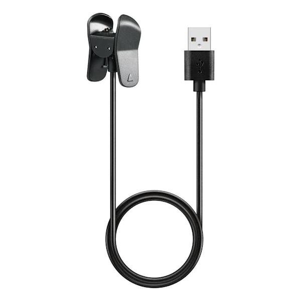 Lader for Garmin Vivosmart 3, erstatningsladekabel med kabelklips kompatibel med Garmin Vivosmart 3
