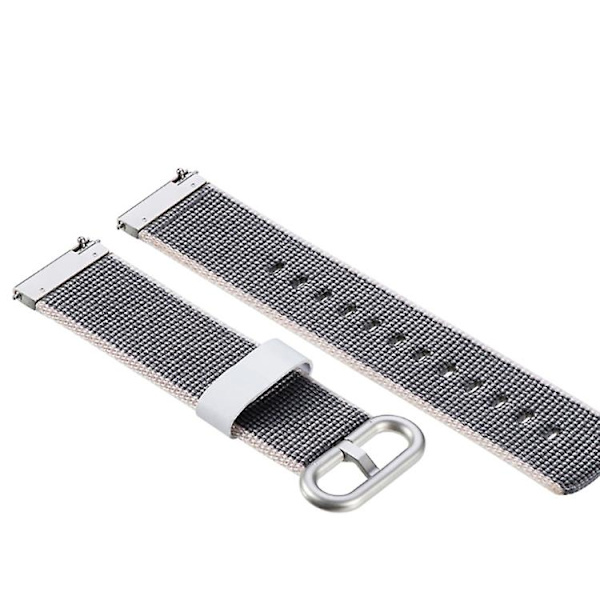 For Garmin Vivoactive 3 Nylon klokkerem med spenne Yellow