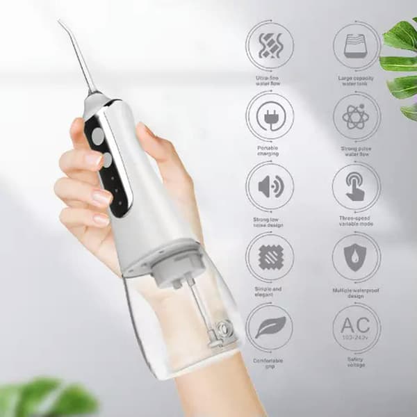 Oral Irrigator Vandtråd Tandtråd 300Ml Pink