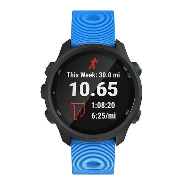 for Garmin Forerunner 245/245M Sport Soft Silicone Replacement Watch Band Strap Wristbands Rubber