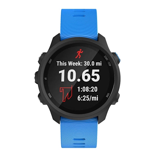 Til Garmin Forerunner 245/245M Sport Blødt Silikone Udskiftningsur Rem Strop Armbånd Gummi