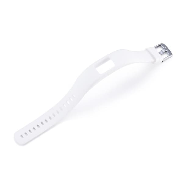 Til Garmin Vivofit 4 Gloss & Farve Integreret Silikone Urrem KSN White