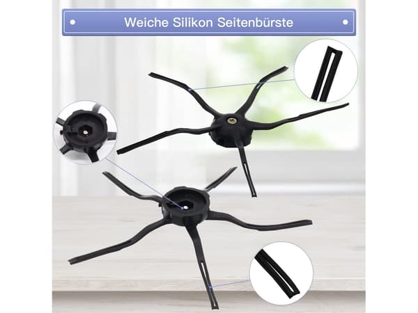 10 deler Xiaomi Roborock S7 / S7 Maxv Ultra / T7 tilbehør