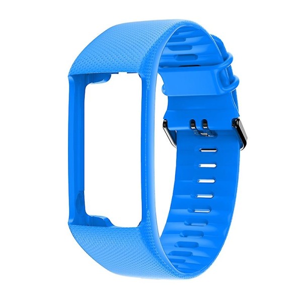 Ersättningsarmband i silikon klockarmband Smart watch kompatibelt - för Polar A360 A370 Sky blue