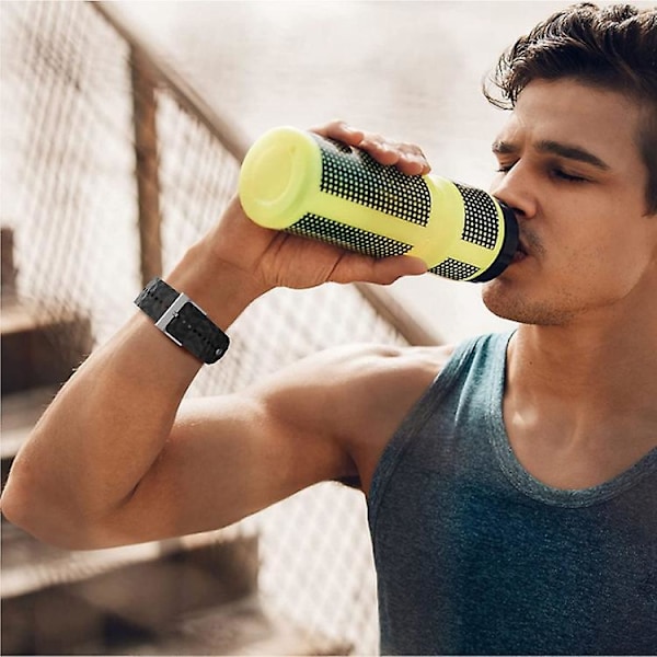 Til Suunto 9 Rhombus Texture Silicone Watch Band Grass Green
