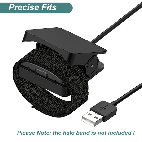 Oplader til Amazon Halo Band, erstatningsopladningskabel til Amazon Halo Fitness Tracker [3,3ft/1m]