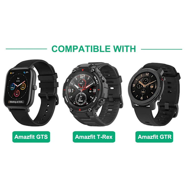 Oplader til Amazfit GTS GTR T-Rex, opladerkabel med 3,3ft USB-kabel