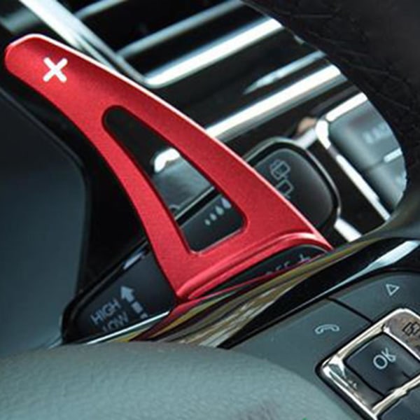 Bilratt Dsg Shifter Extension Shift Paddle Golf 7 7.5 Mk7 Tillbehör Red