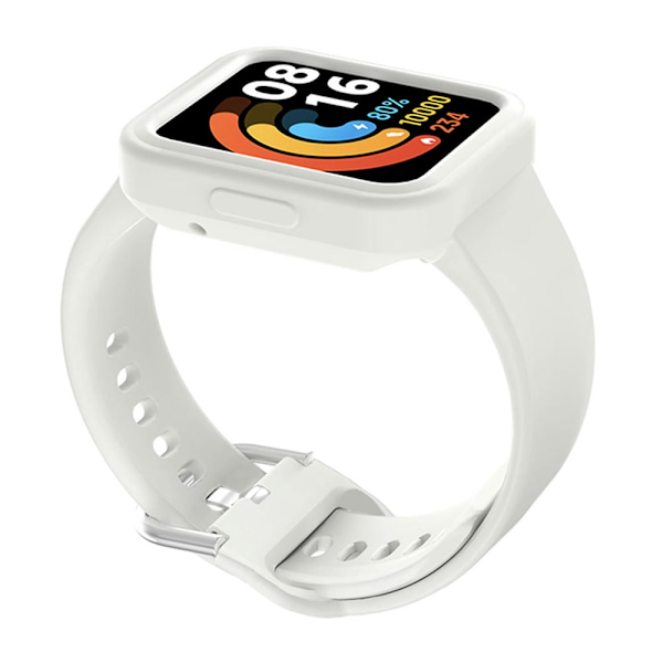 Silikoniranneke Xiaomi Redmi Watch / Watch Lite -laitteelle White