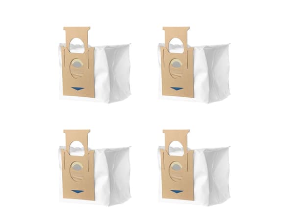 Dammsugarpåsar Kompatibla med Ecovacs Ozmo T8/T9 Vit 4-pack