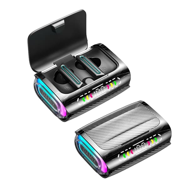 Sann trådlösa Bluetooth-hörlurar WM01 Plus Bluetooth 5.0 Sport Vattentäta
