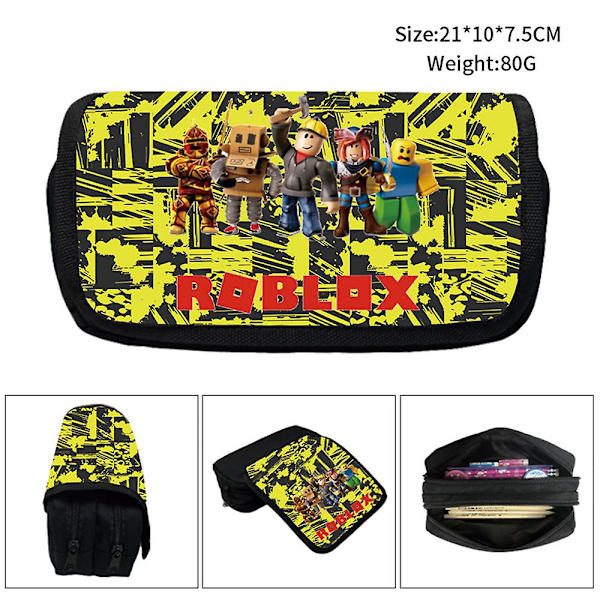 Roblox Game Case med stor kapacitet Dubbellager Case A