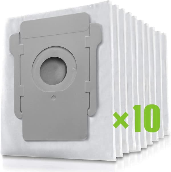 10 stk. støvsugerposer til iRobot Roomba i7 i7+/i7Plus E5 E6 E7