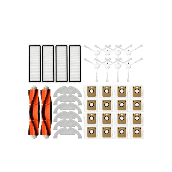 36 osan lisävarustepaketti Dreame Bot D10 Plus/Rls3D/Z10 Pro/L -malleille