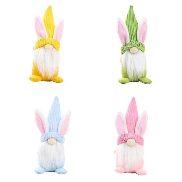 Påskgåva Festival Elf Dekoration Prydnader Thanksgiving Gåva Svenska Dvärg Plysch Nisse Tomte Figurine Dock