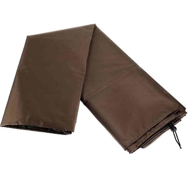 Trädgårdsmöbler Överdrag För Rottingbord Bänk Stol Set Utomhus 123*61*72cm