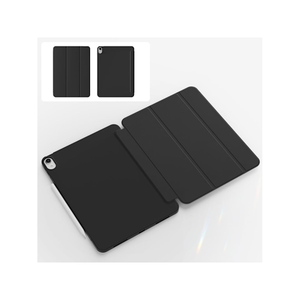 Magnetiskt Foliofodral för iPad 10:e generationen 10,9 tum, Svart, Kompatibelt med Apple Pencil