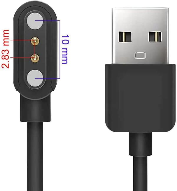 Laddare för Xiaomi Haylou Ls01/Ls02 Magnetisk bärkabel