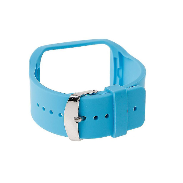 Byte av silikonarmband till Samsung Galaxy Gear S Sm-r750 Smart Watch Blue