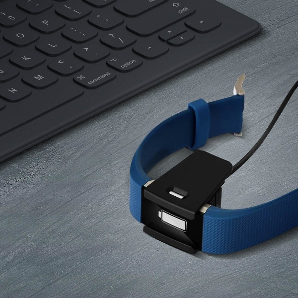 Fitbit Charge 2 Charge System Kabelclip Længde 58 Cm - Sort