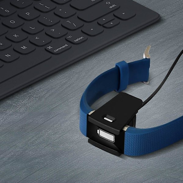 Fitbit Charge 2 Charge System Kabelklämma Längd 58 Cm - Svart