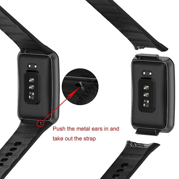 För Oppo Watch Free Nfc Version Sport Silicone Watch Band White