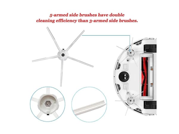 Reservedele til Xiaomi Roborock S5 Max - 10 stykker