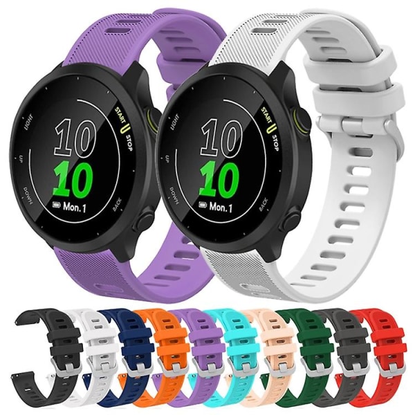 Garmin Garminmove Style 20 mm silikoni-twill watch White