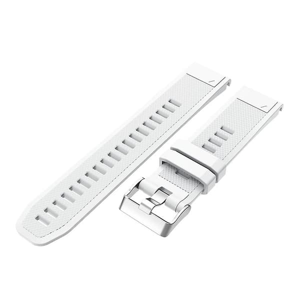 For Garmin Fenix ​​5 silikonklokkerem White