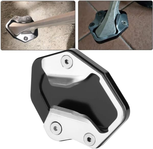 Motorcykel Støttefod Forlængerpude, Side Støtte Forlænger til Tiger 800 (2013-2017)