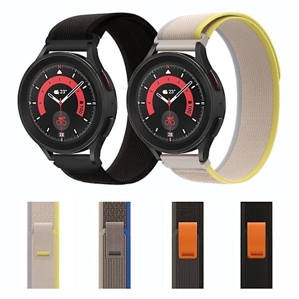 Til Garmin Forerunner 255 / 745 22mm Universal Loop Nylon urrem Blue