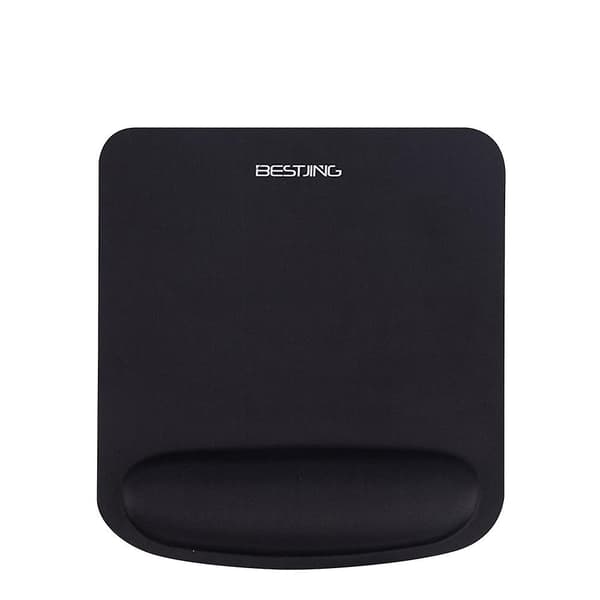 PC tykk musematte støtte håndleddskomfort musematte Black