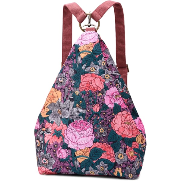 Premium-reppu naisille. Bohemian-tyylinen reppu