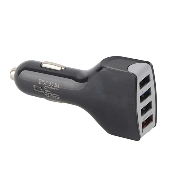 QC 3.0 Hurtiglader Bil Lader 4 Port USB Multifunksjon Bil Telefon Lader