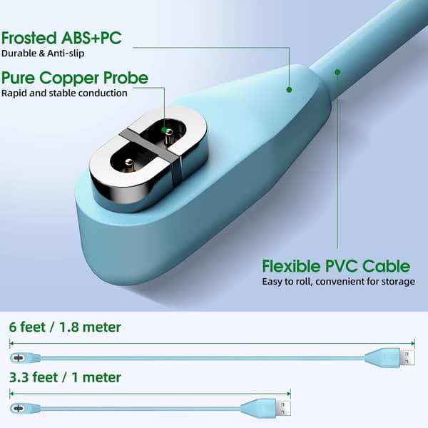 Laddare för Aeropex As800, Openrun, Openrun Mini, Openrun Pro, Opencomm [2 svarta enheter]