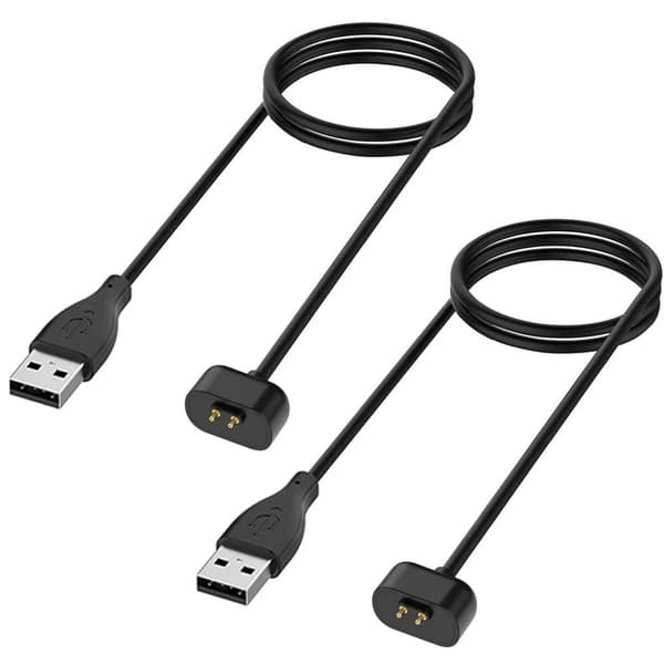 Laddare för Amazfit Band 7, Ersättning Magnetisk USB Laddningskabel [2 Pack - 3.3ft/1m]