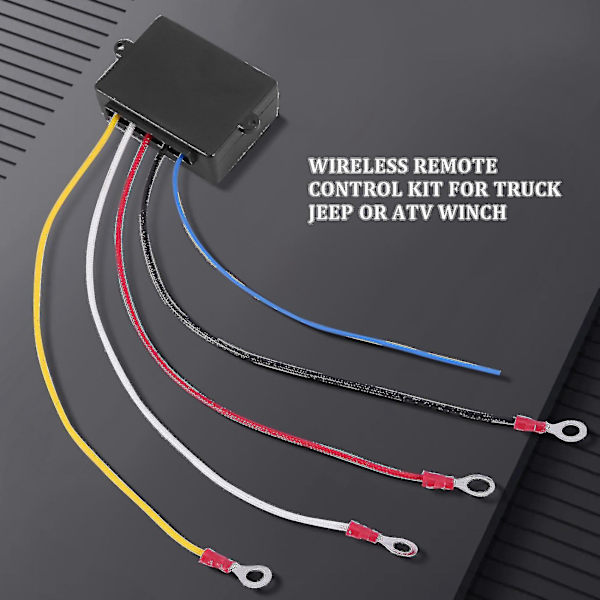 12v vinsj fjernkontrollsett håndsett kompatibel bil Atv Suv Utv Universal-yky