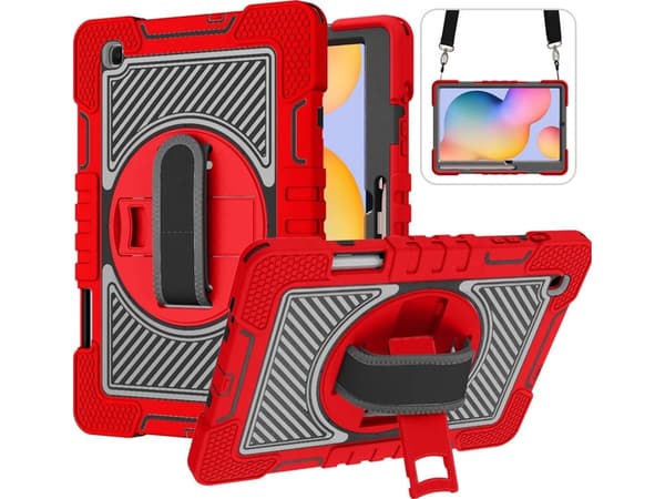 Samsung Galaxy Tab S6 Lite 10.4 RBK Rød Tablet Cover